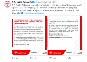 SAĞLIK BAKANLIĞINDAN DOLANDIRICIK UYARISI !