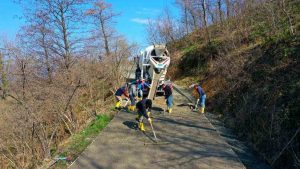 PERŞEMBE’DE BETON YOL SEVİNCİ