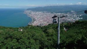 TELEFERİK HATTI HİZMETE AÇILDI