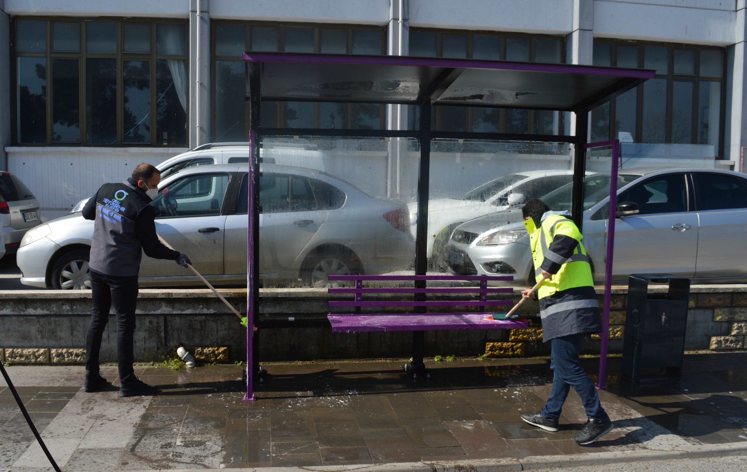 ORDU’DA OTOBÜS DURAKLARI TERTEMİZ