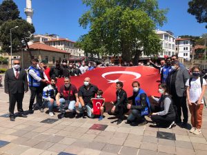 ÜNYE’DE 19 MAYIS ATATÜRK’Ü ANMA VE GENÇLİK VE SPOR BAYRAMI’NIN  102. YILI COŞKUYLA KUTLANDI