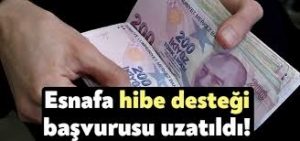 HİBE DESTEK SÜRELERİ UZATILDI