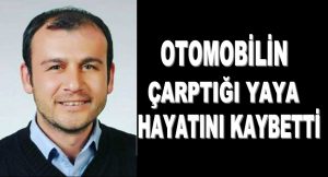 ÜNYE BURUNUCU’NDAKİ OTOMOBİLİN ÇARPTIĞI YAYA HAYATINI KAYBETTİ