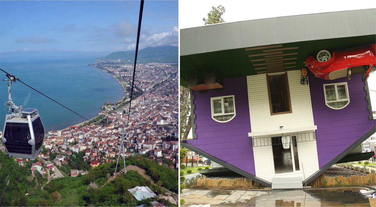 TELEFERİK VE TERS EV’DE