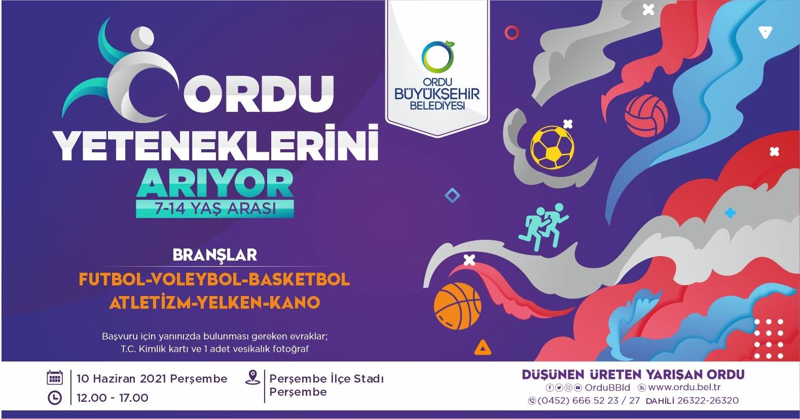 ORDU YETENEKLERİNİ ARIYOR PERŞEMBELİ