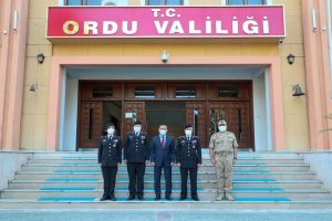 JANDARMA GENEL KOMUTANI ORGENERAL  ARİF  ÇETİN, ORDU’YA GELDİ