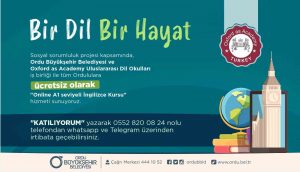 OXFORD İNGİLİZCE KURSU İÇİN SON FIRSAT