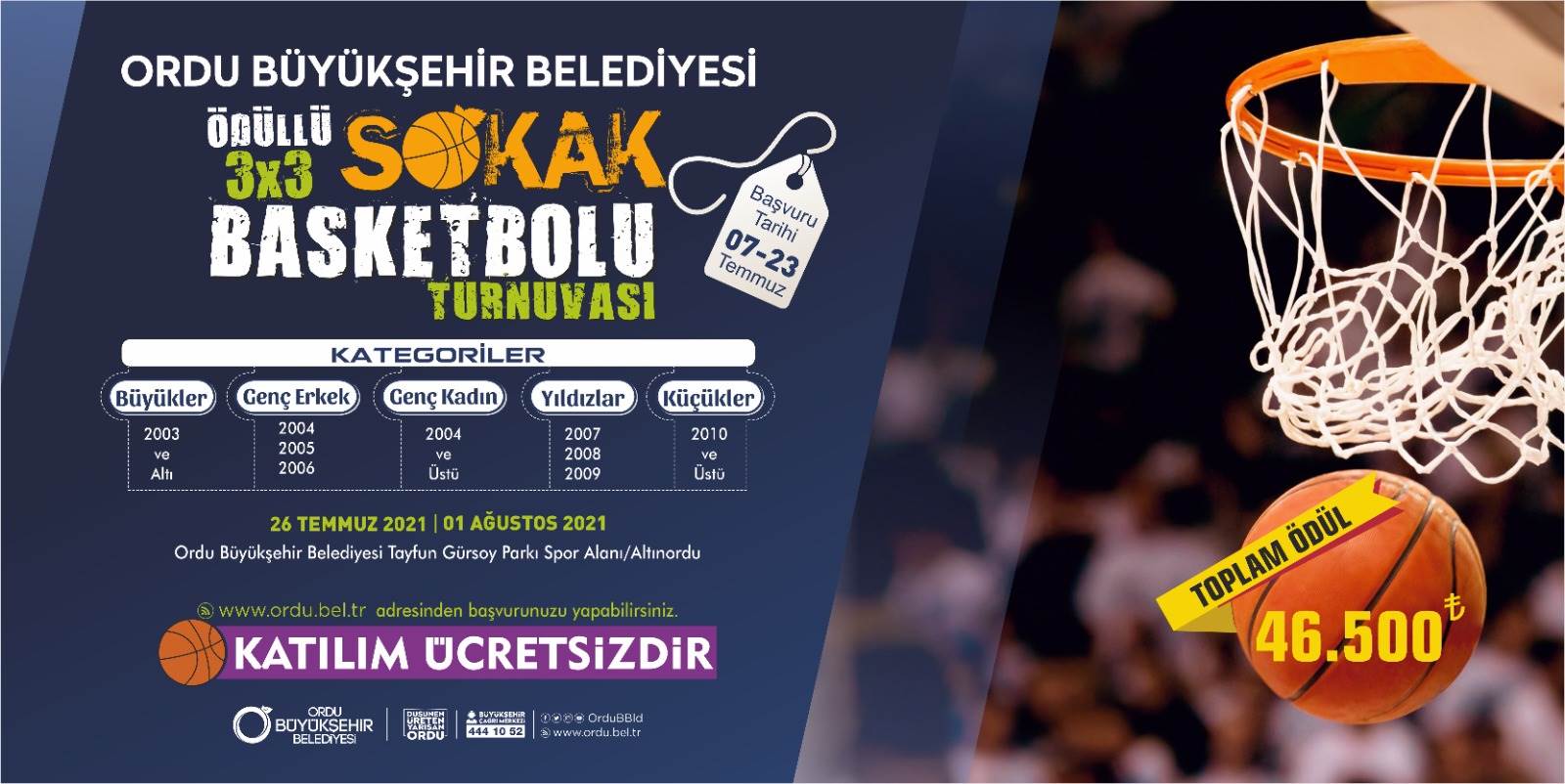 BASKETBOLSEVERLER HAZIRLANIN! SOKAK BASKETBOLU