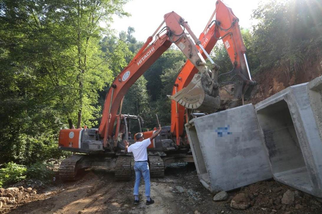 ORDU’NUN DERELERİNE DEV BAKSLAR