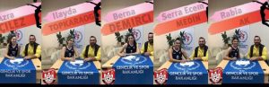 ÜNYE GÜCÜ FK KADIN VOLEYBOL TAKIMINDAN İMZA SHOW