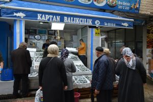 ORDU’DA BALIK TEZGAHLARINDA İSTAVRİT KUYRUĞU