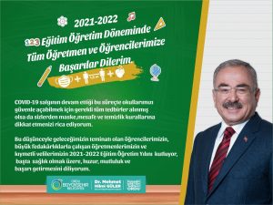 BAŞKAN GÜLER’DEN YENİ EĞİTİM ÖĞRETİM YILI MESAJI