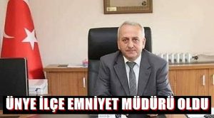 ÜNYE EMNİYET MÜDÜRÜ MUSTAFA AVNİ AKTÜRK OLDU