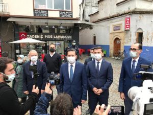 KAYMAKAM IŞIK’TAN MASKE DENETİMİ