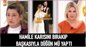 HAMİLE KARISINI BIRAKIP BAŞKASIYLA DÜĞÜN YAPTI