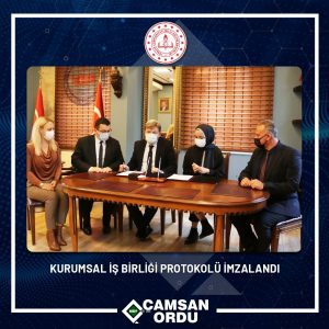 ORDU’DA  ‘OKUL-SANAYİ İŞBİRLİĞİ PROTOKOLÜ’