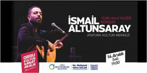 İSMAİL ALTUNSARAY ORDULULARLA BULUŞUYOR