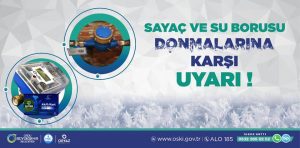 OSKİ’DEN SU SAYAÇLARI İÇİN “DON” UYARISI Ordu Büyükşehir Belediyesi Su