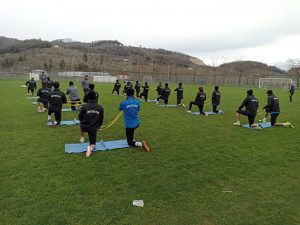 ÜNYE 1957 SPOR ,  ERDOĞDUSPOR  MAÇINA    HAZIRLANIYOR