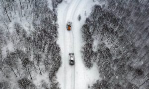 ORDU’DA KAR 2 METREYİ AŞTI