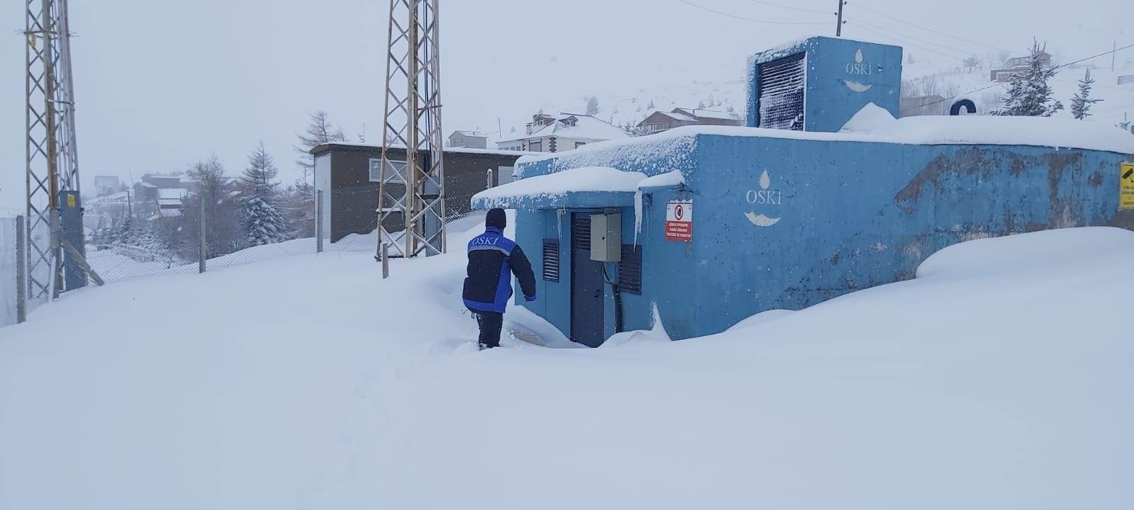 Ordu'da yoğun kar yağışı