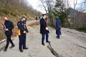 KAYMAKAM IŞIK HEYELAN BÖLGESİNDE