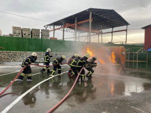 İTFAİYEDEN GÖNÜLLÜ ARAMA KURTARMA EKİBİNE EĞİTİM