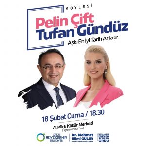 SUNUCU VE HABERCİ PELİN ÇİFT İLE PROF. DR. TUFAN GÜNDÜZ ORDULULARLA BULUŞUYOR