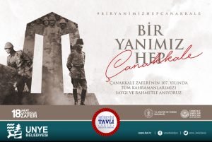 BAŞKAN TAVLI, “ÇANAKKALE ZAFERİ BİR DESTAN ABİDESİDİR”