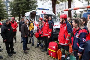 ORDU’DA DEPREM YANGIN VE TAHLİYE TATBİKATI