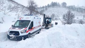 ORDU’DA KAR KALINLIĞI 4 METREYE ULAŞTI