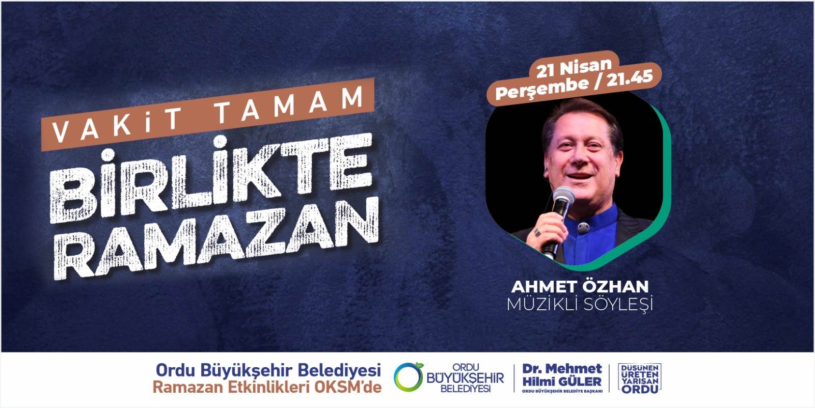 “AHMET ÖZHAN İLE MÜZİKLİ