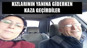 Ordulu karı koca trafik kazasında yaralandı.