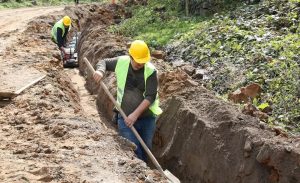 PERŞEMBE İLÇESİ SARAY VE ŞENYURT MAHALLELERİ İÇME SUYU HATLARINA KAVUŞUYOR