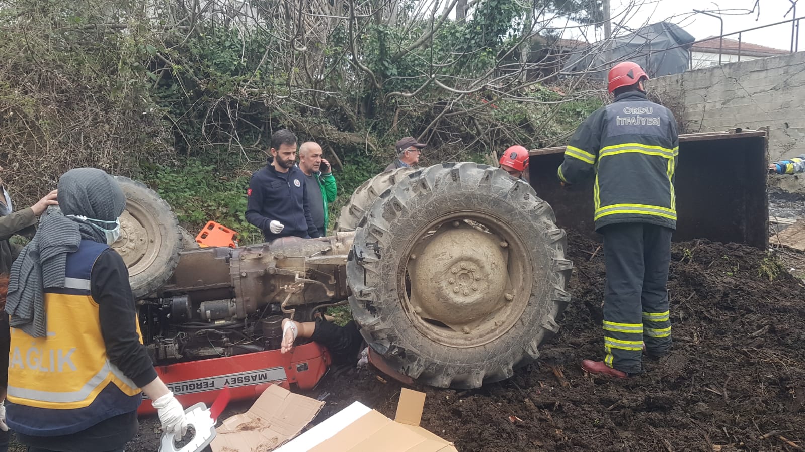 Ünye Kocuklu mahallesinde tarım