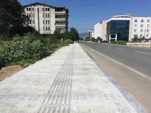 ORDU’DA 49.5 KM YENİ KALDIRIM İNŞA EDİLDİ