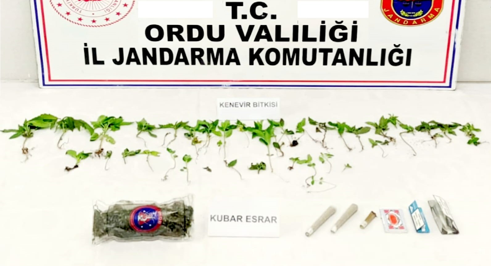 Jandarma ekiplerince Ulubey’de yapılan