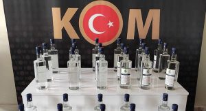 ÜNYE’DE KAÇAK İÇKİ OPERASYONU GERÇEKLEŞTİRİLDİ