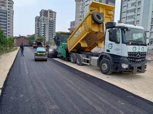 FATSA’DA SOKAKLAR SICAK ASFALT İLE BULUŞTU