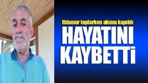 ELEKTİRİK AKIMINA KAPILARAK HAYATINI KAYBETTİ