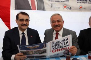 ENERJİ BAKANLIĞI’NDAN BÜYÜKŞEHİR BELEDİYESİ’NE ASFALT BİTÜM MALZEMESİ DESTEĞİ