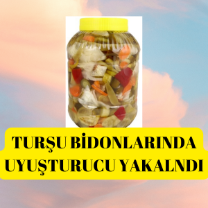 ÜNYE’DE TURŞU BİDONLARINDA UYUŞTURUCU YAKALANDI