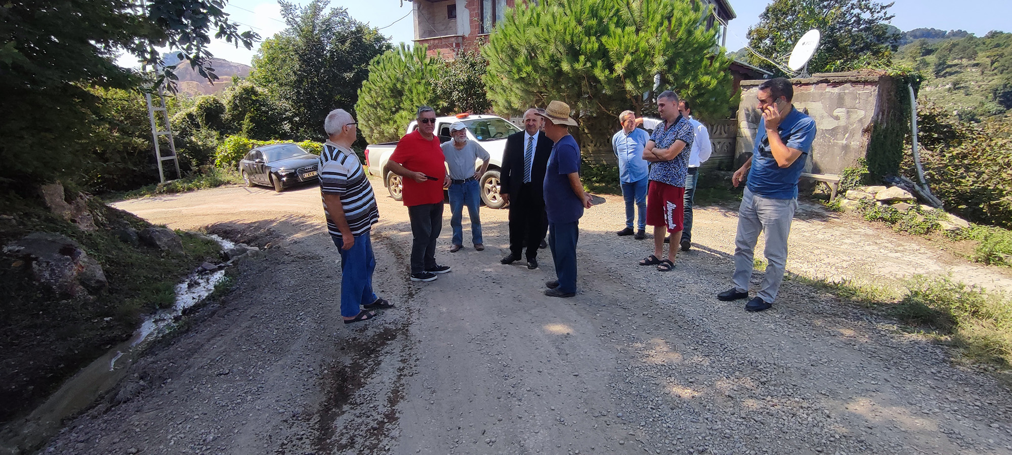 Ünye’nin Çatalpınar Mahallesi’nde devam