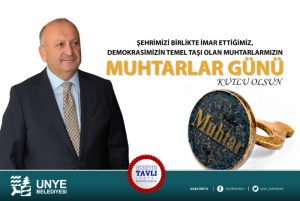 BAŞKAN TAVLI, “ŞEHRİMİZİ MUHTARLARIMIZLA BİRLİKTE İMAR EDİYORUZ”