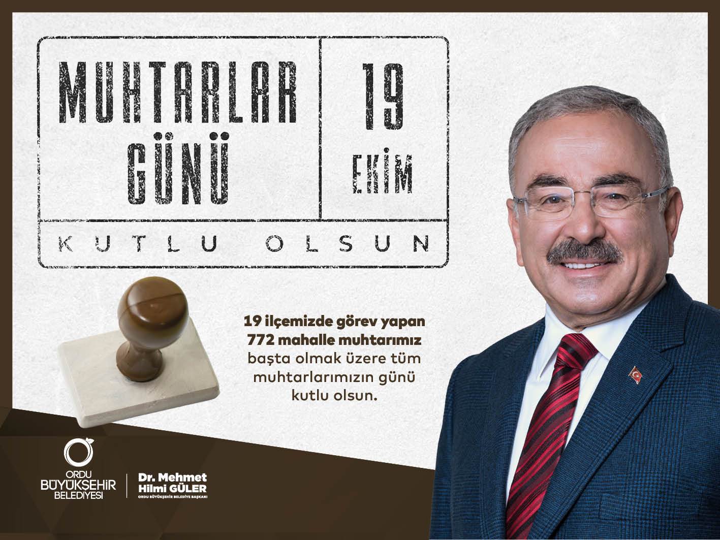 Ordu Büyükşehir Belediye Başkanı