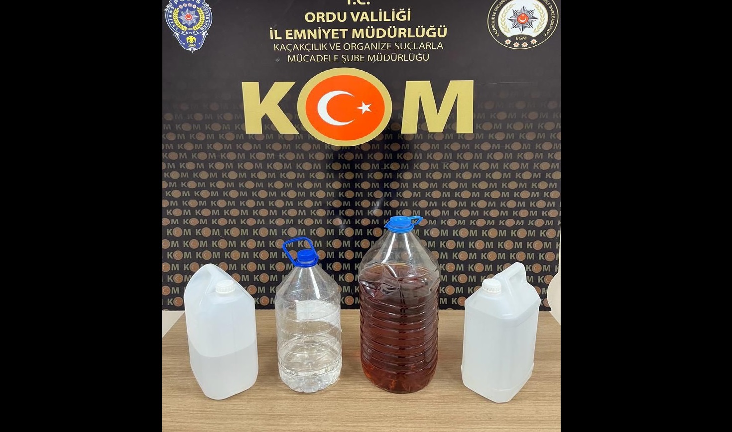 Ordu Emniyet Müdürlüğü Kaçakçılık