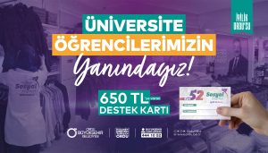 BÜYÜKŞEHİRDEN ÜNİVERSİTE ÖĞRENCİLERİNE 650 TL’YE VARAN DESTEK