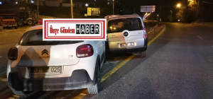 ÜNYE’DE HAFİF TİCARİ ARAÇ İLE OTOMOBİL ÇARPIŞTI