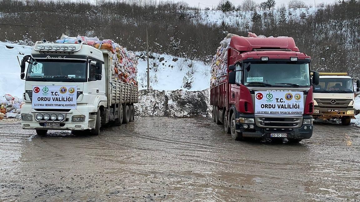 Deprem Bölgesine Ordu’dan Yapılan