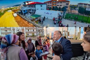 <strong>ÜNYE BELEDİYESİ ADIYAMAN’DA YARALARI SARIYOR</strong>